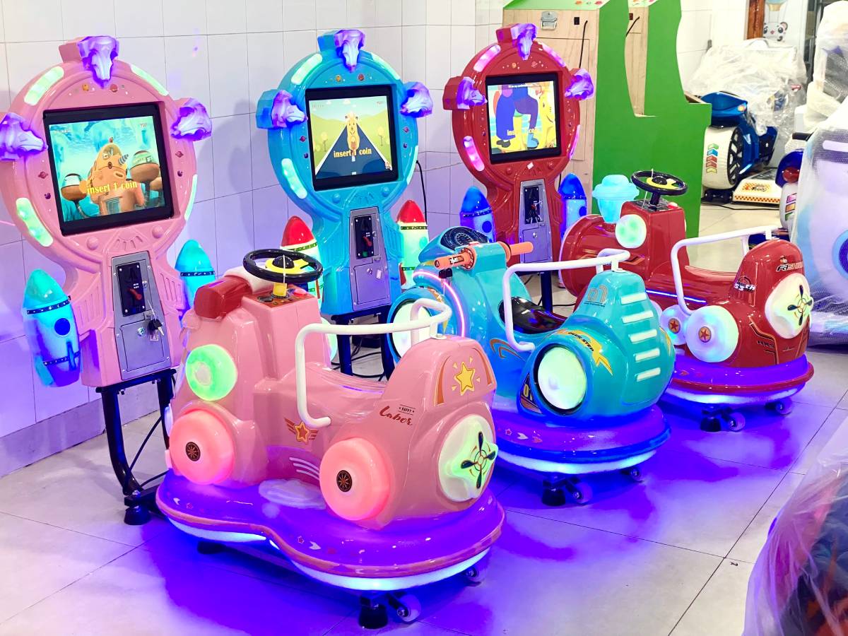 Máy game nhún - Đua xe máy