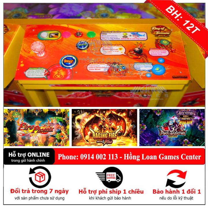 lắp đặt khu vui chơi cho trẻ, máy bắn cá